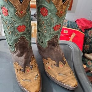 Dan Post Boots Bluebird Leather 8 1/2 M